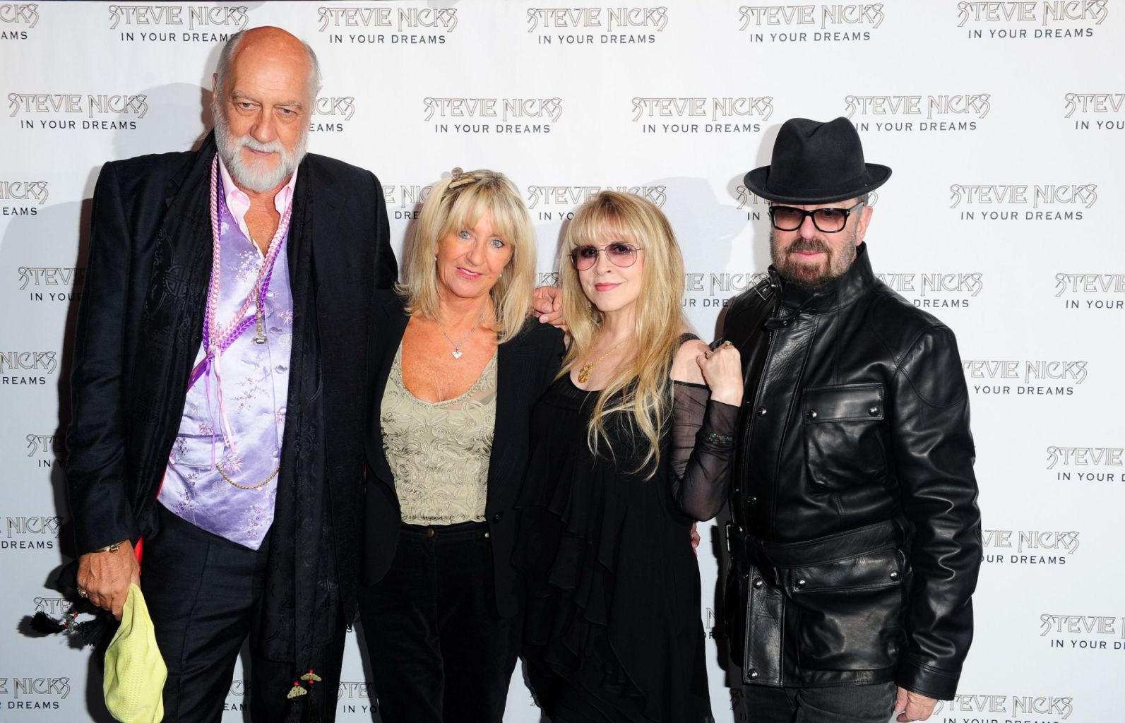 Christine McVie reunites with Mac members for UK premiere
