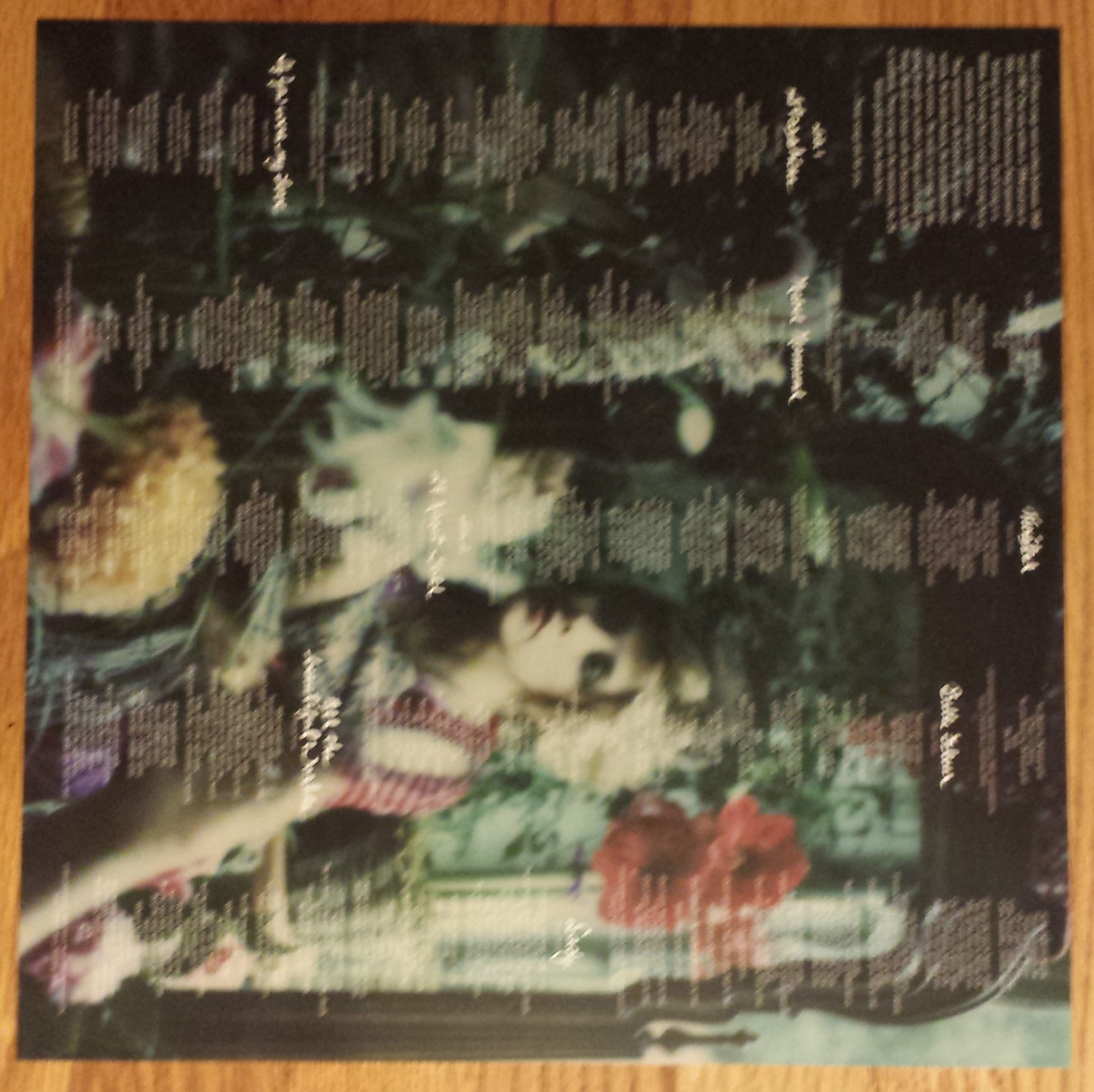 Lyrics sheet - side 1