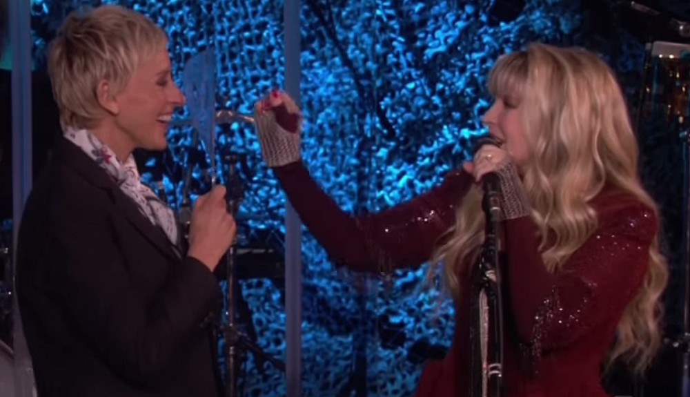 Stevie performs ‘Secret Love’ on Ellen show
