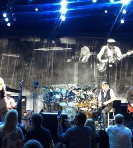 Fleetwood Mac performing onstage in Sydney, Australia
