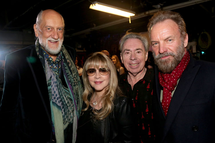 Stevie, Mick attend School of Rock Broadway premiere