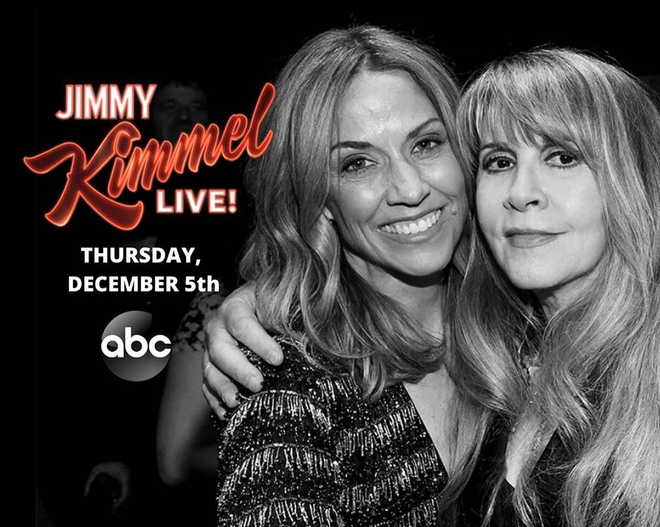 Stevie Nicks, Sheryl Crow to appear on Jimmy Kimmel Live