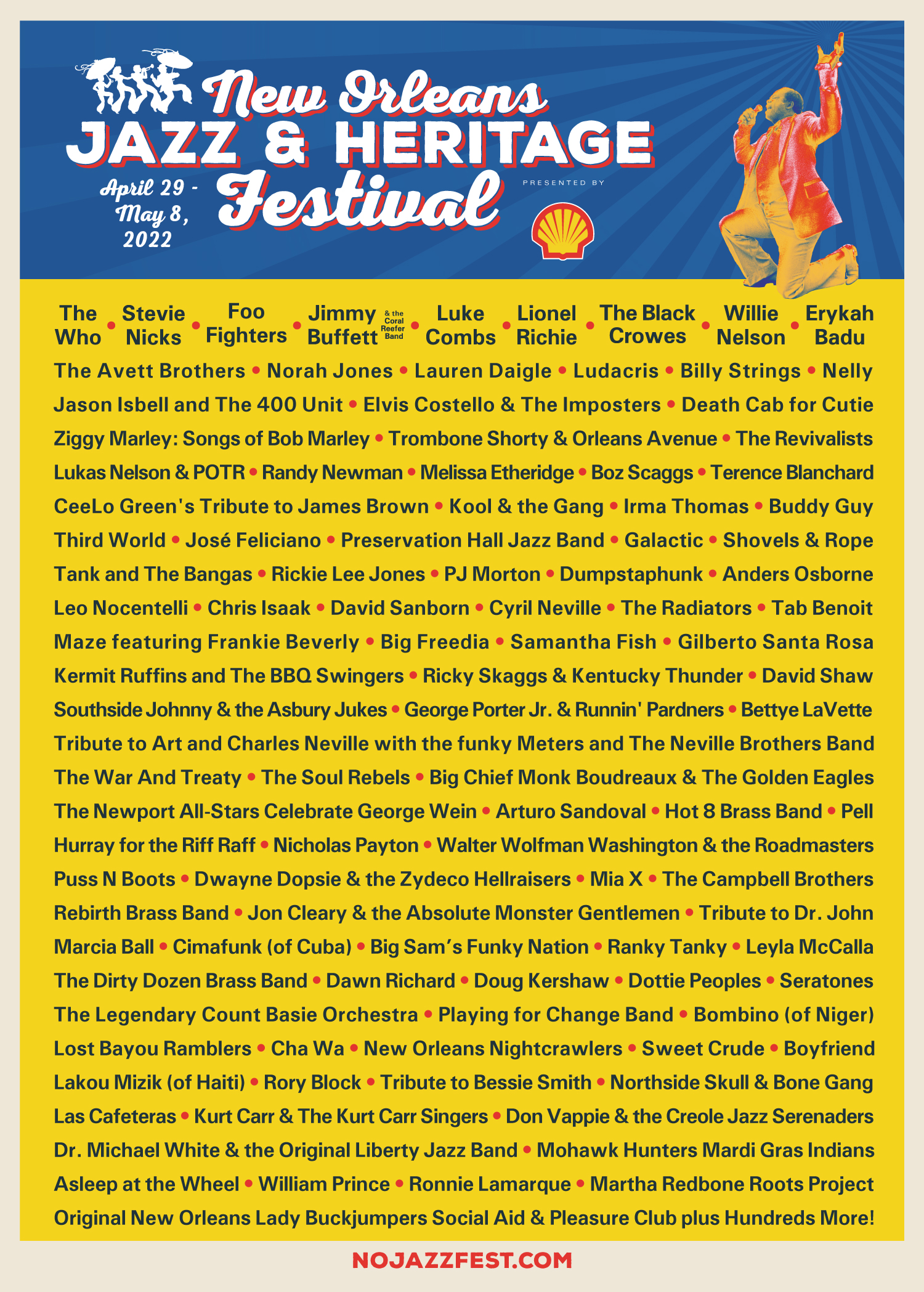 New Orleans Jazz Heritage Festival 2022