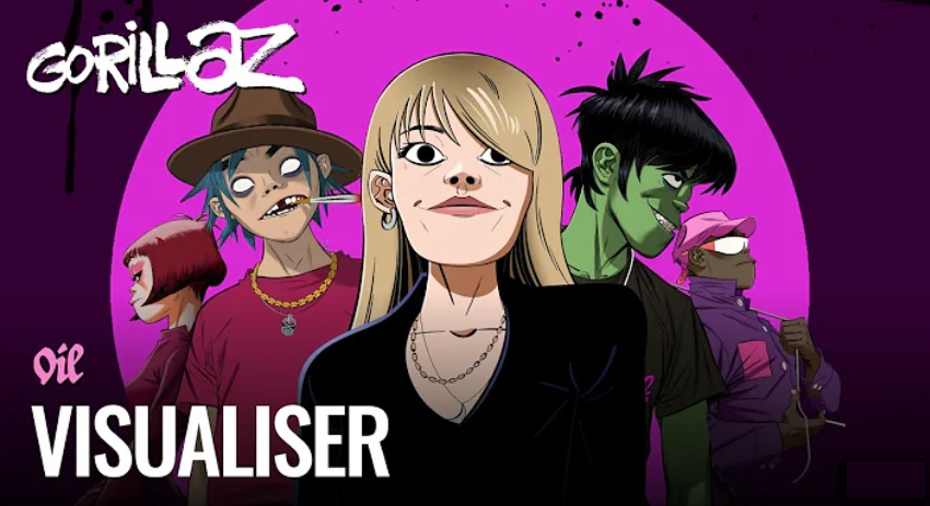 Stevie Nicks becomes Gorillaz character in (fan-made) ‘Oil’ visualiser