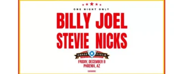 Billy Joel and Stevie Nicks banner