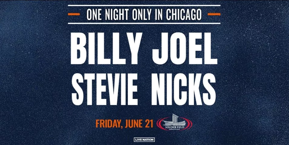 Stevie Nicks with Billy Joel – Soldier Field, Chicago IL 6/21/2024