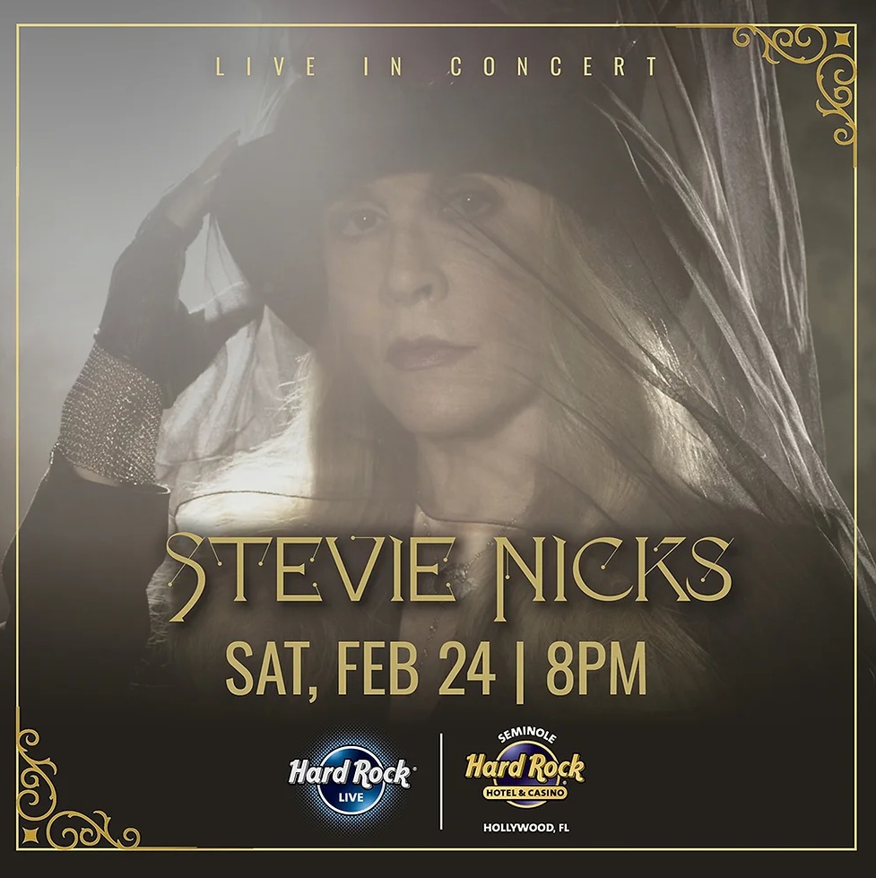 Stevie Nicks – Hard Rock Live, Hollywood, FL 2/24/2024